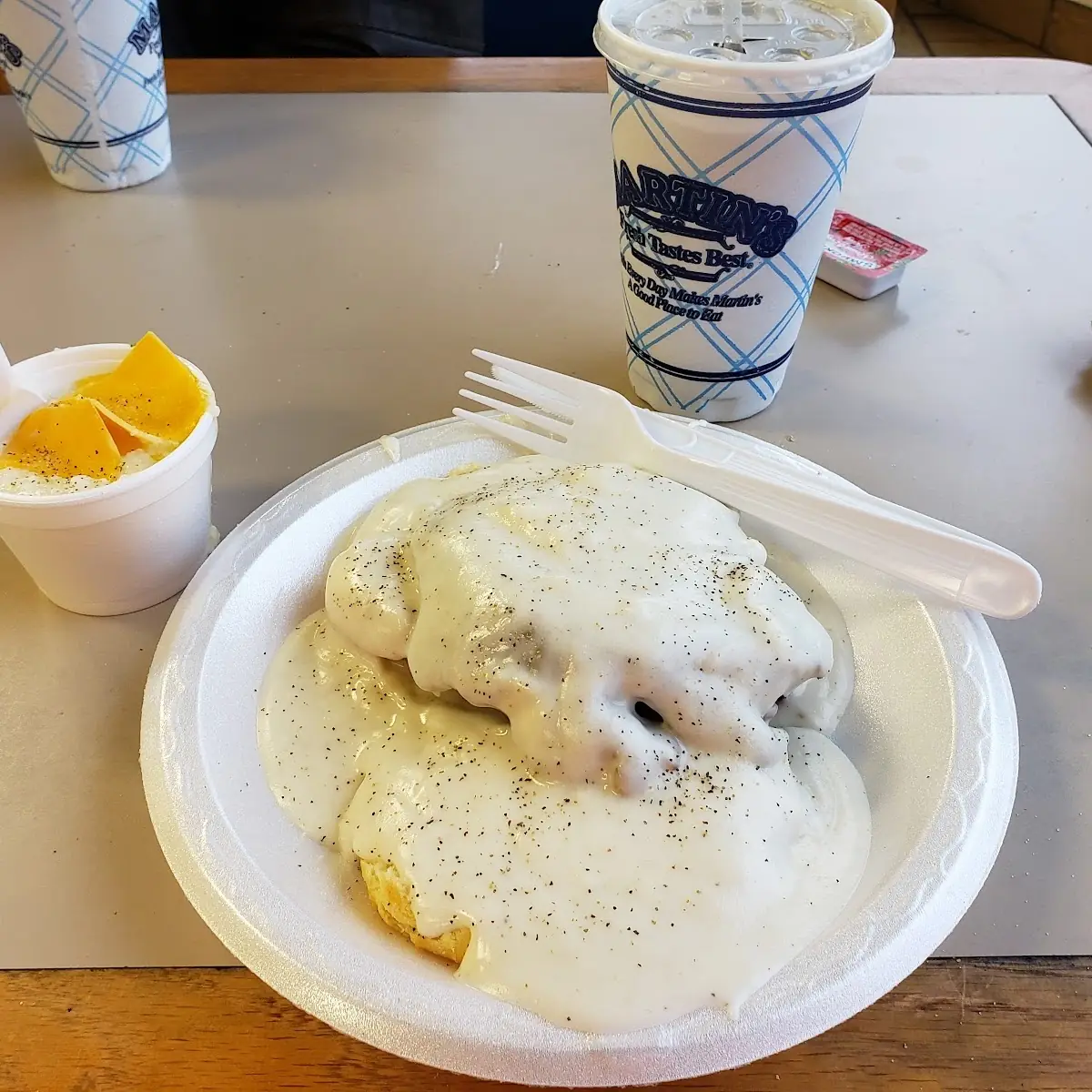 Steak Gravy Biscuit