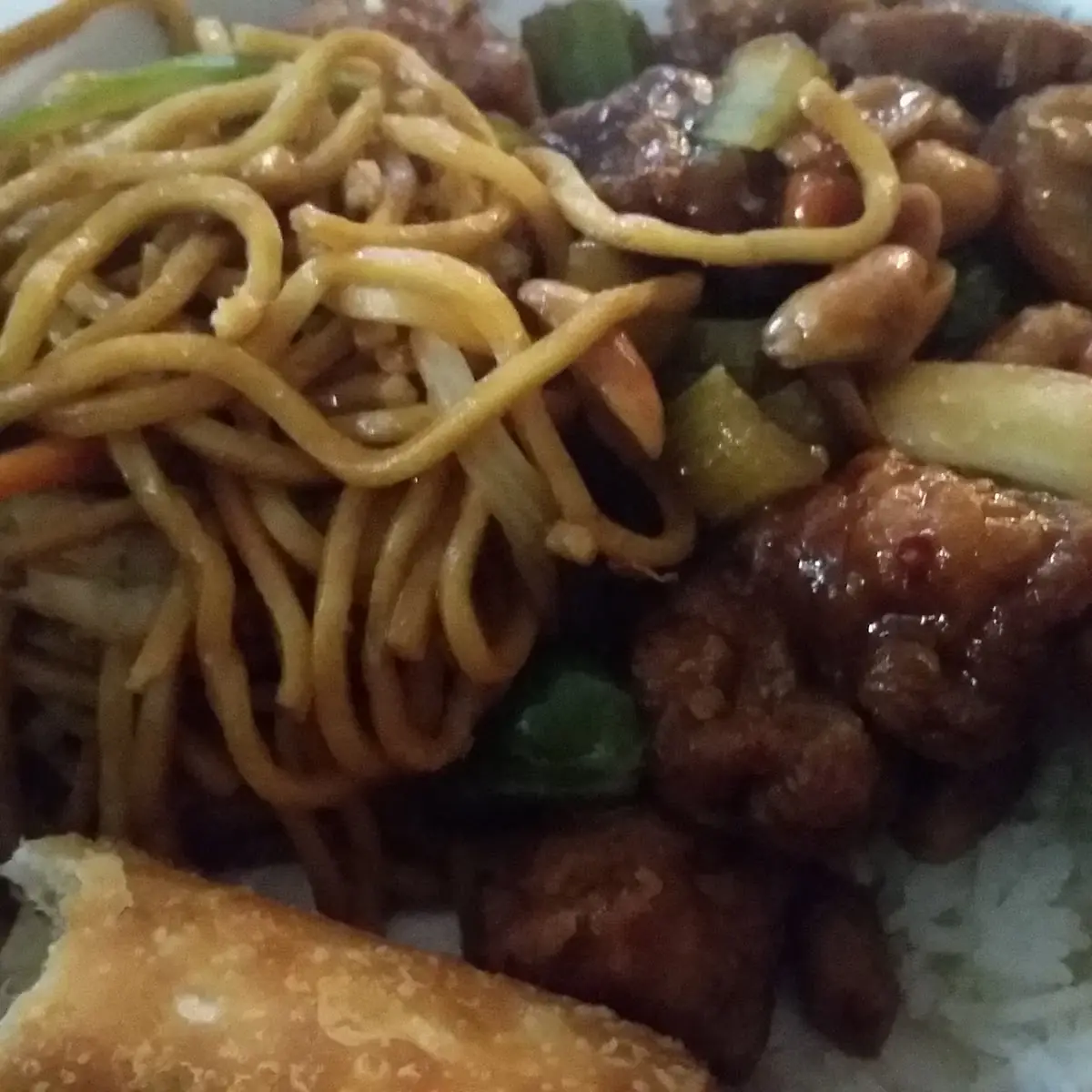 Triple Delight in Garlic Sauce