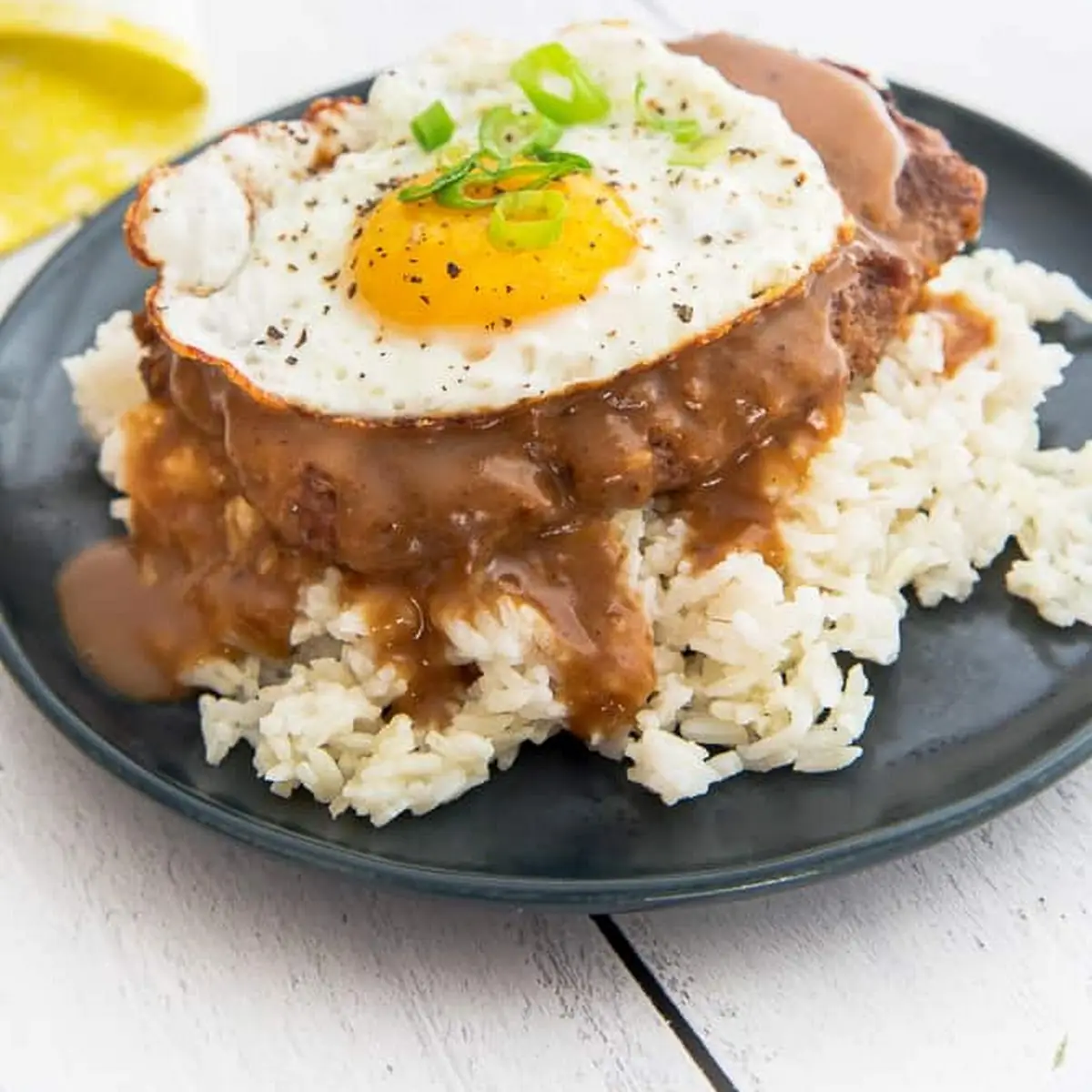 Loco Moco with Hamburger Steak