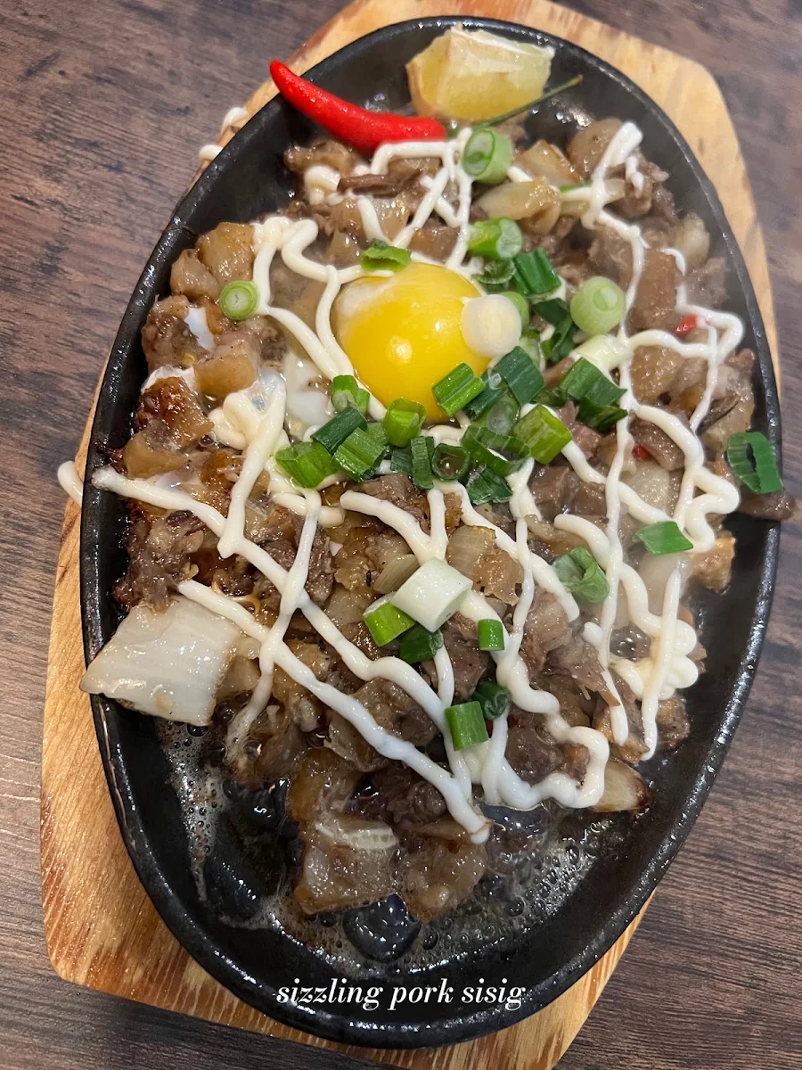 Pork Sizzling Sisig