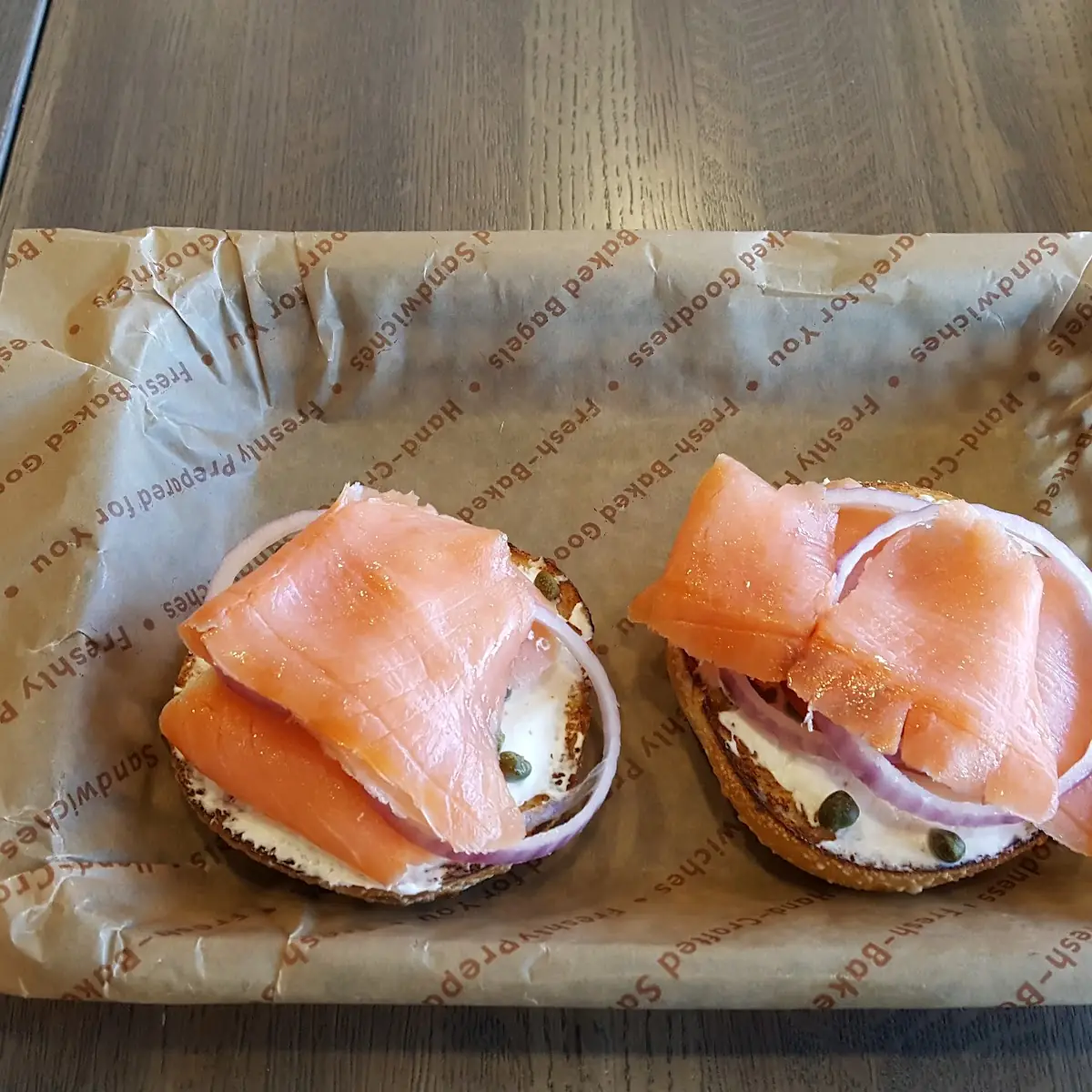 Lox Bagel Sandwich