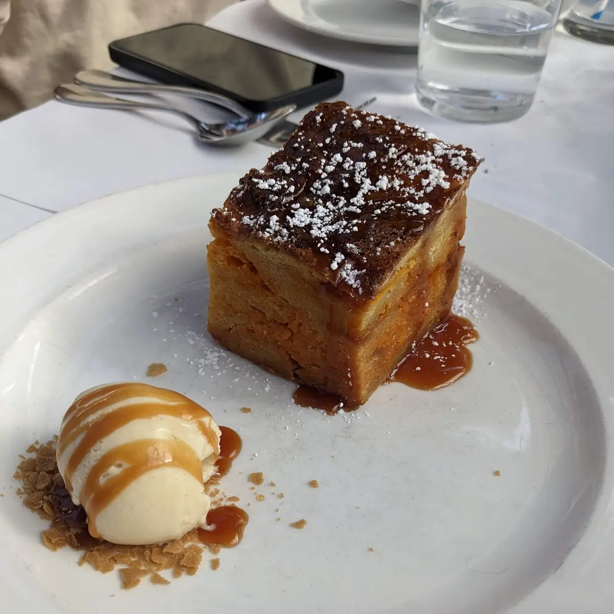 Butterscotch Bread Pudding