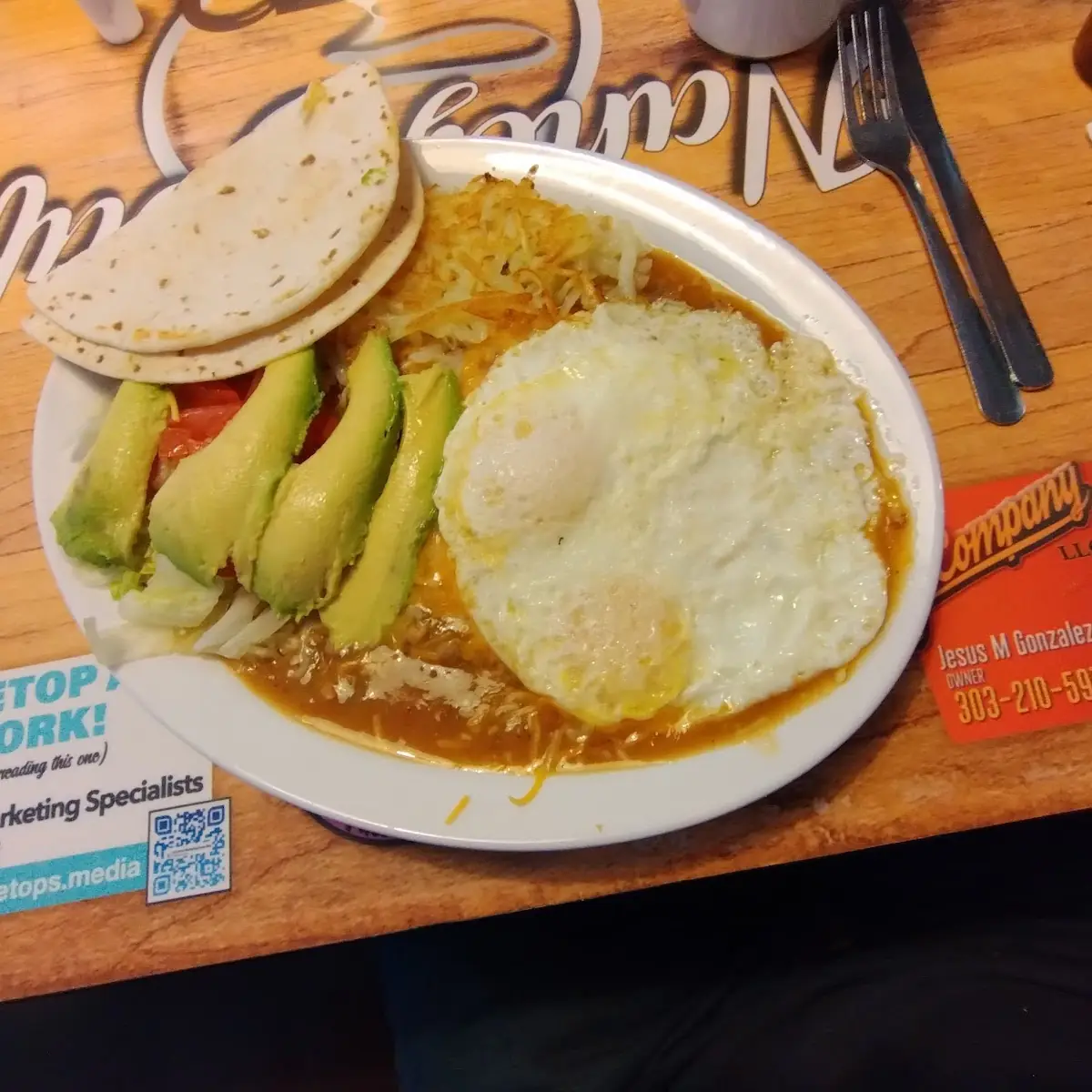 Huevos Rancheros Plate