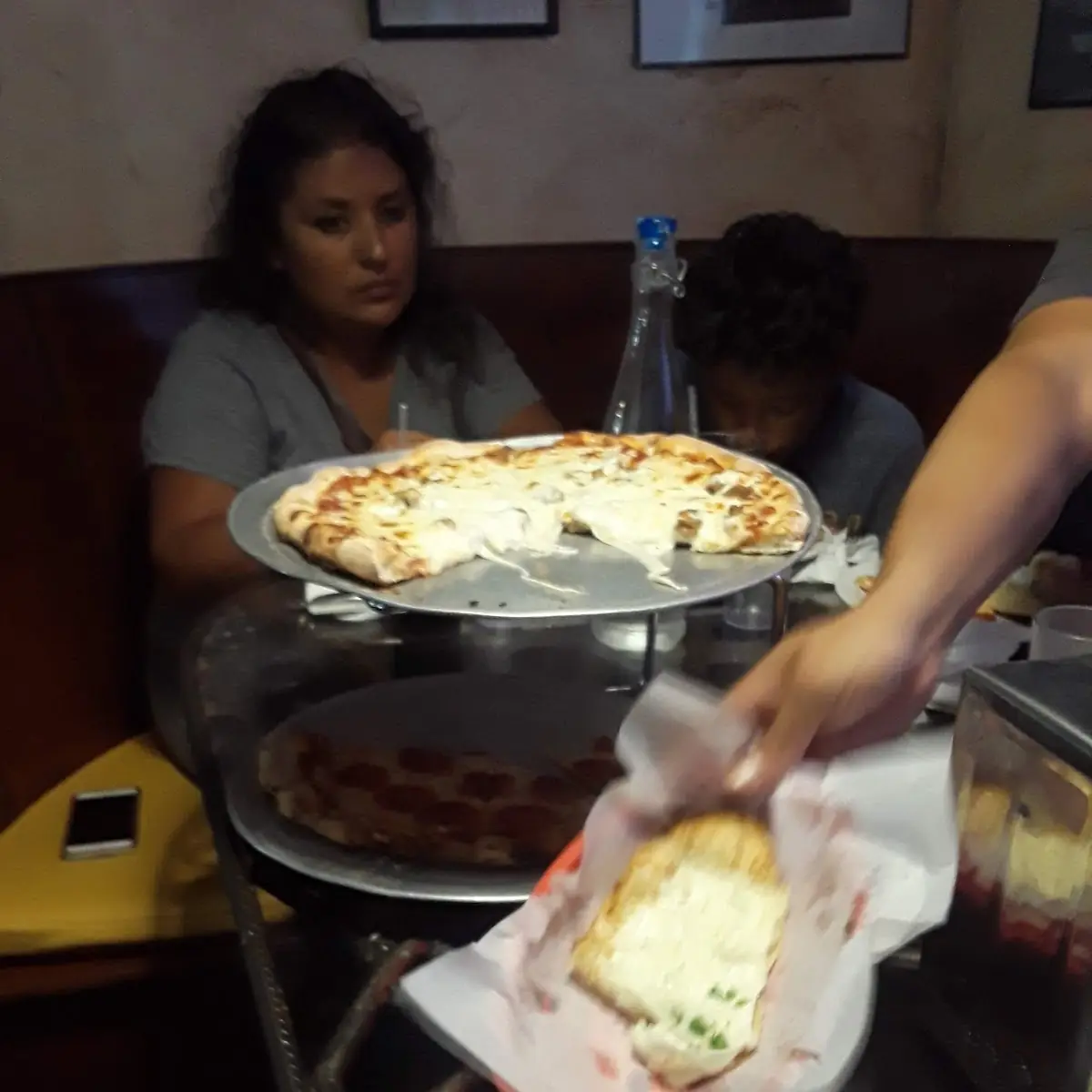 Extra Large Cheese and Sausage Extra Large Pepperoni and Cheese Bread