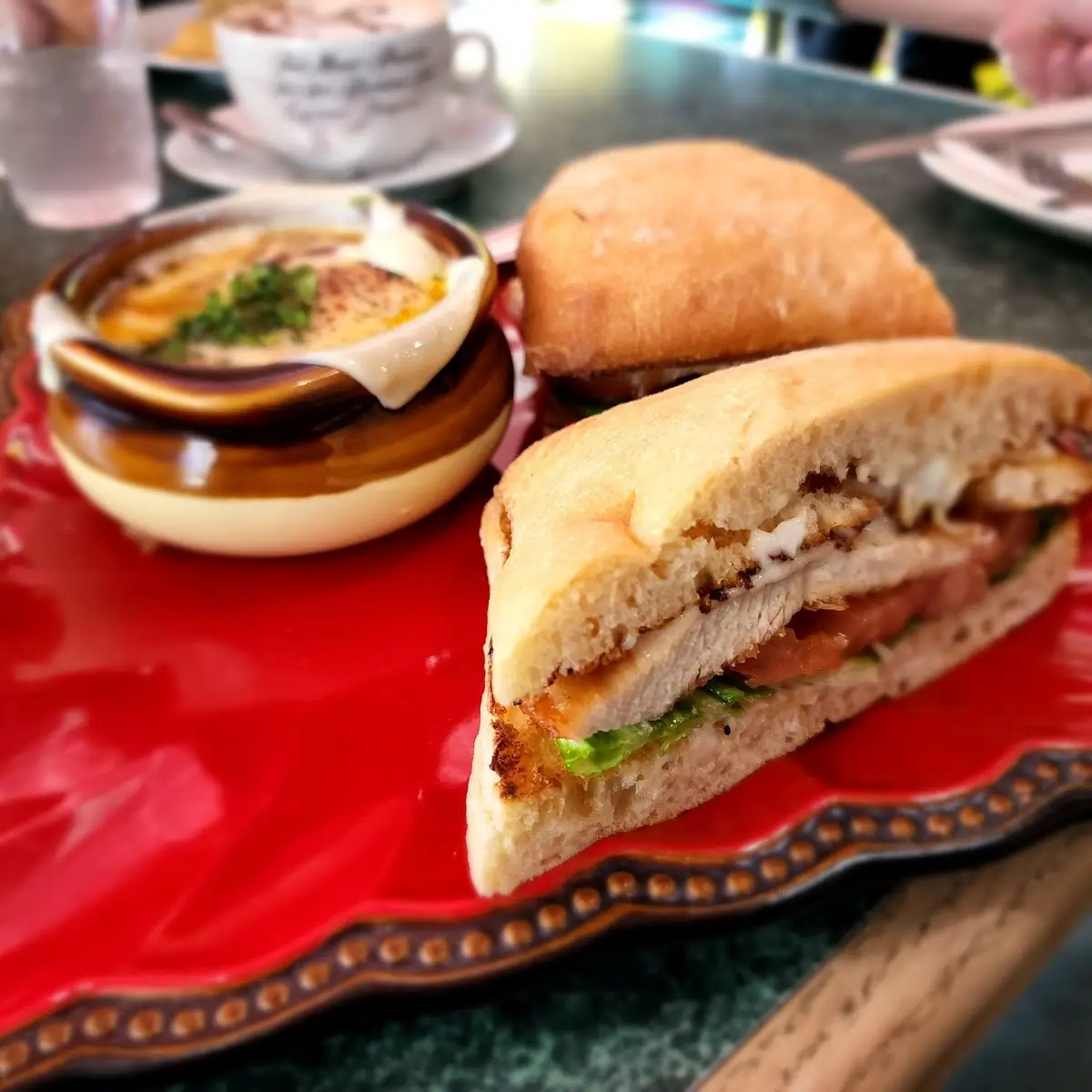 Sandwich and Soup