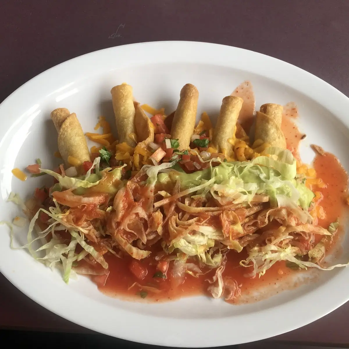 7. Beef Burrito & Enchilada