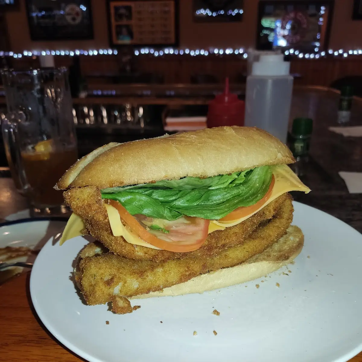 Fish Sandwich Dinner