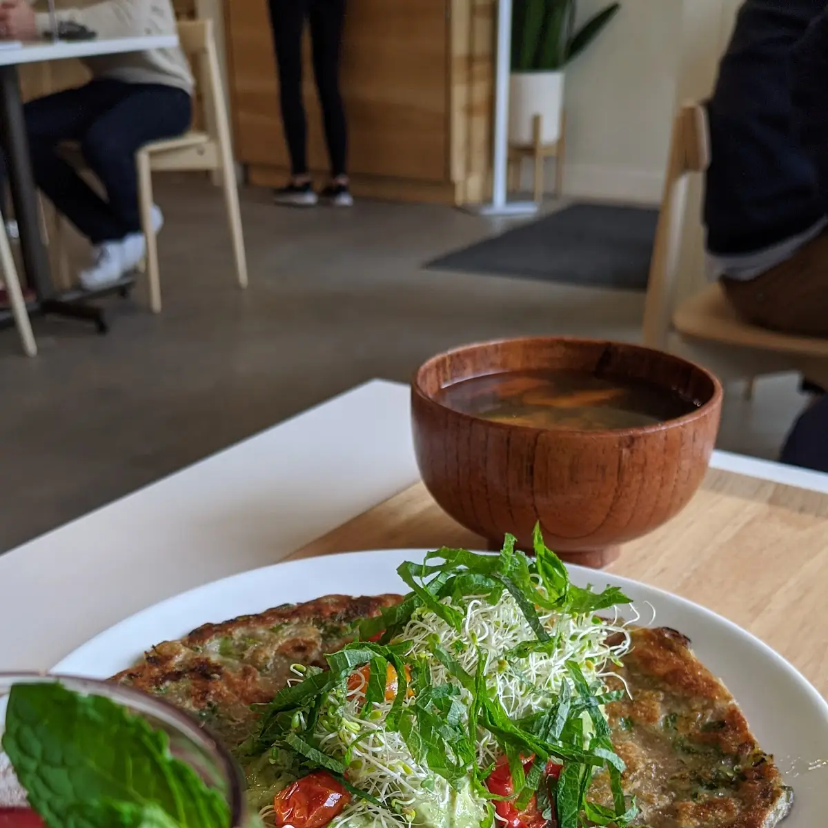 Chicken Scallion Pancake Wrap