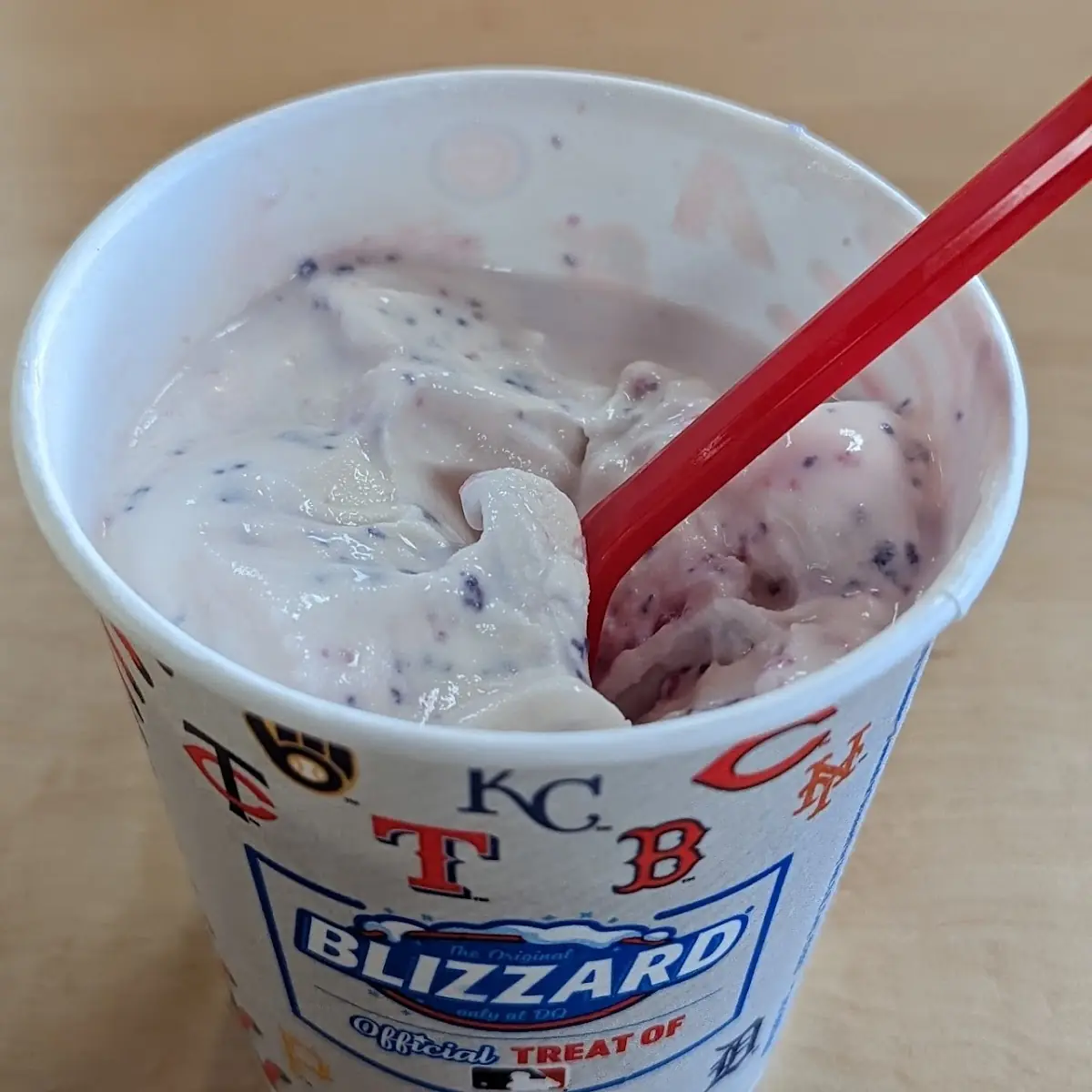 Cotton Candy Blizzard Treat
