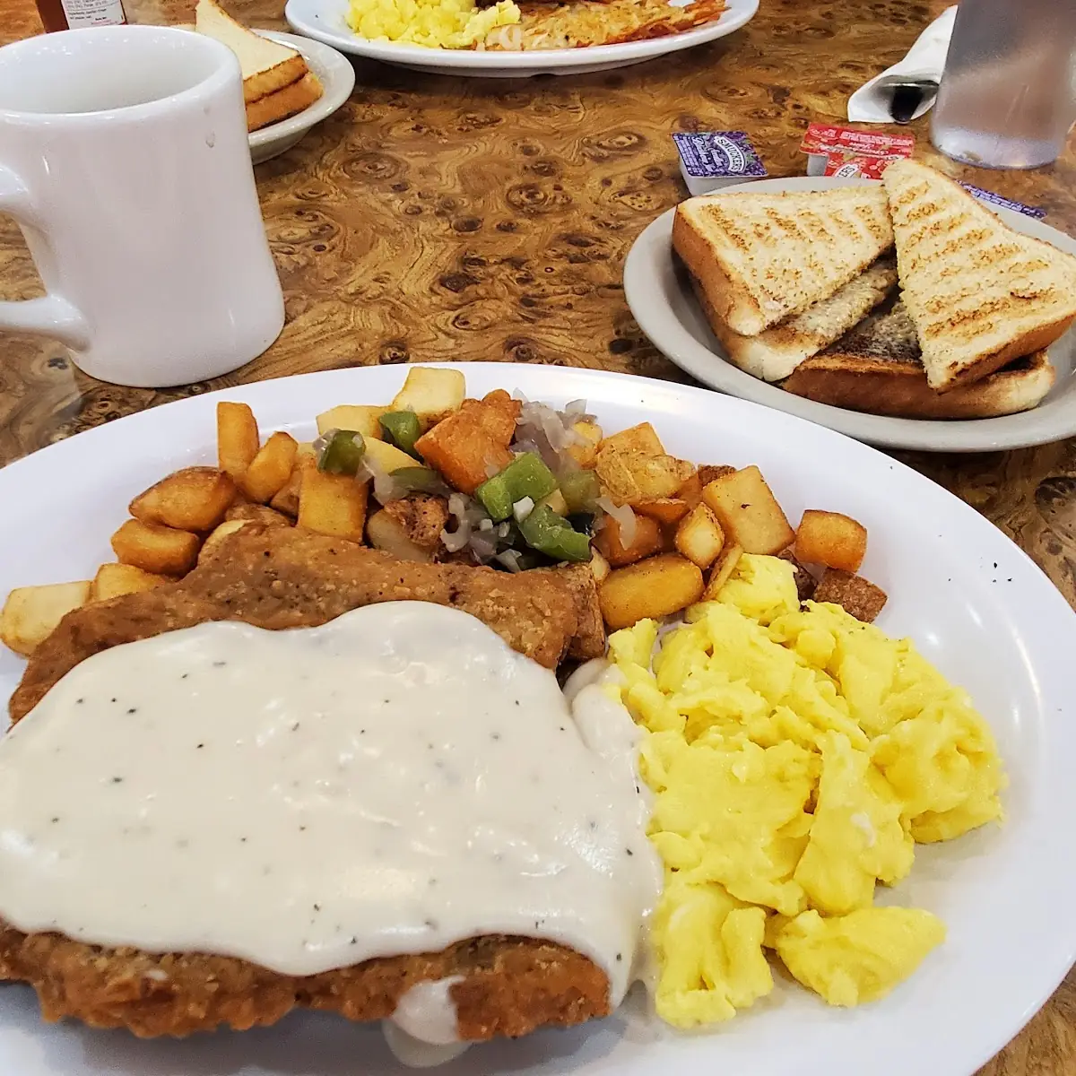 Country Fried Steak & Two Eggs