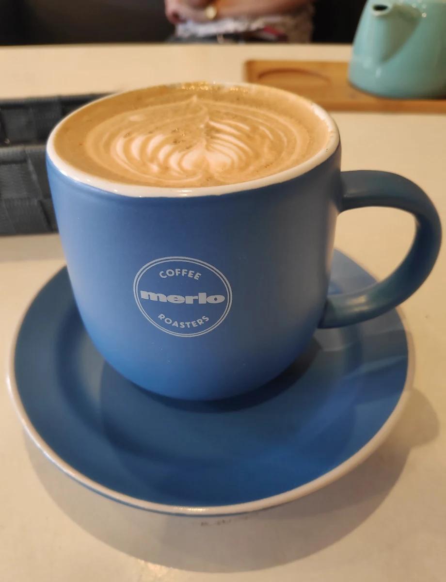Dirty Chai Latte, M.Y. Roasting Cafe