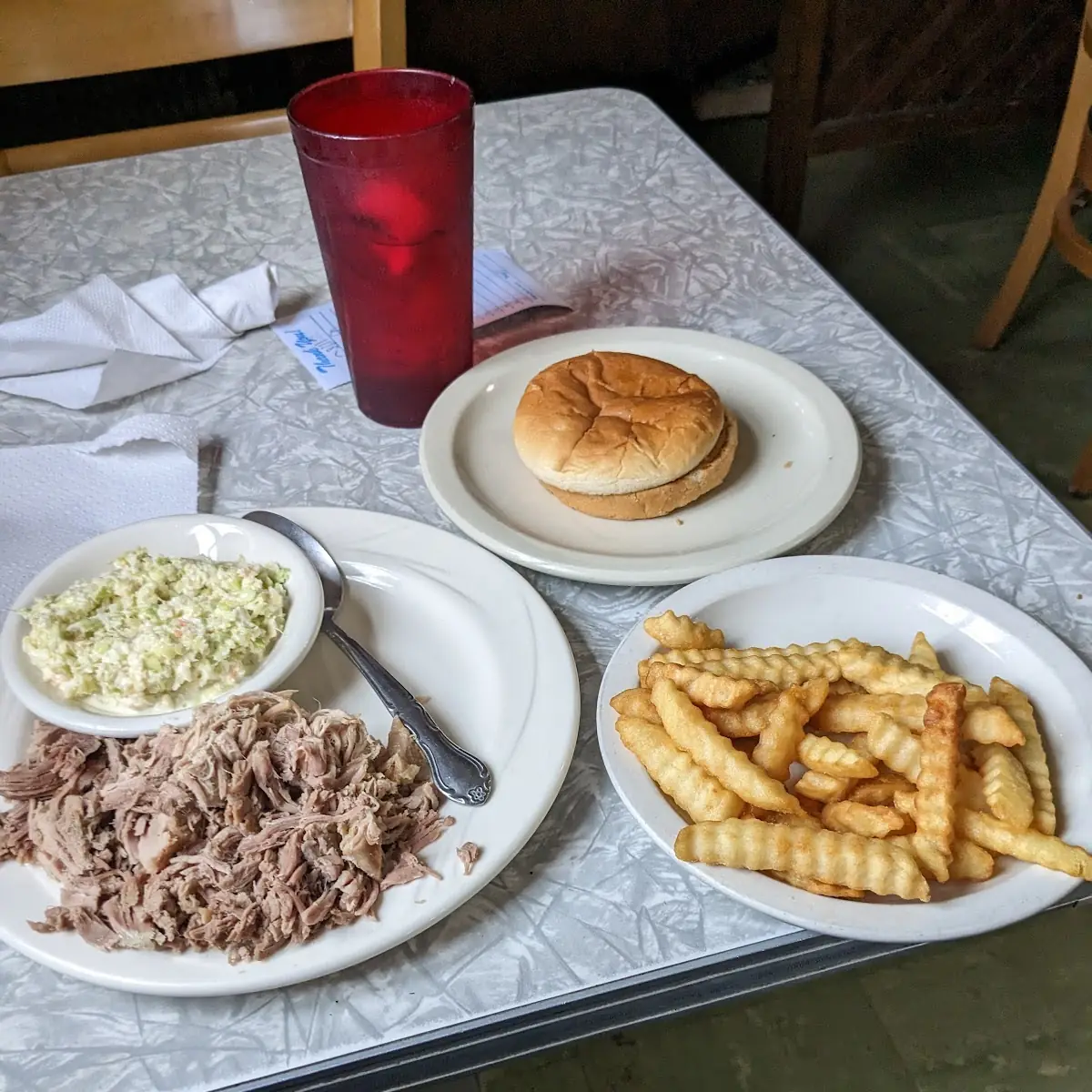 BBQ Pork Platter