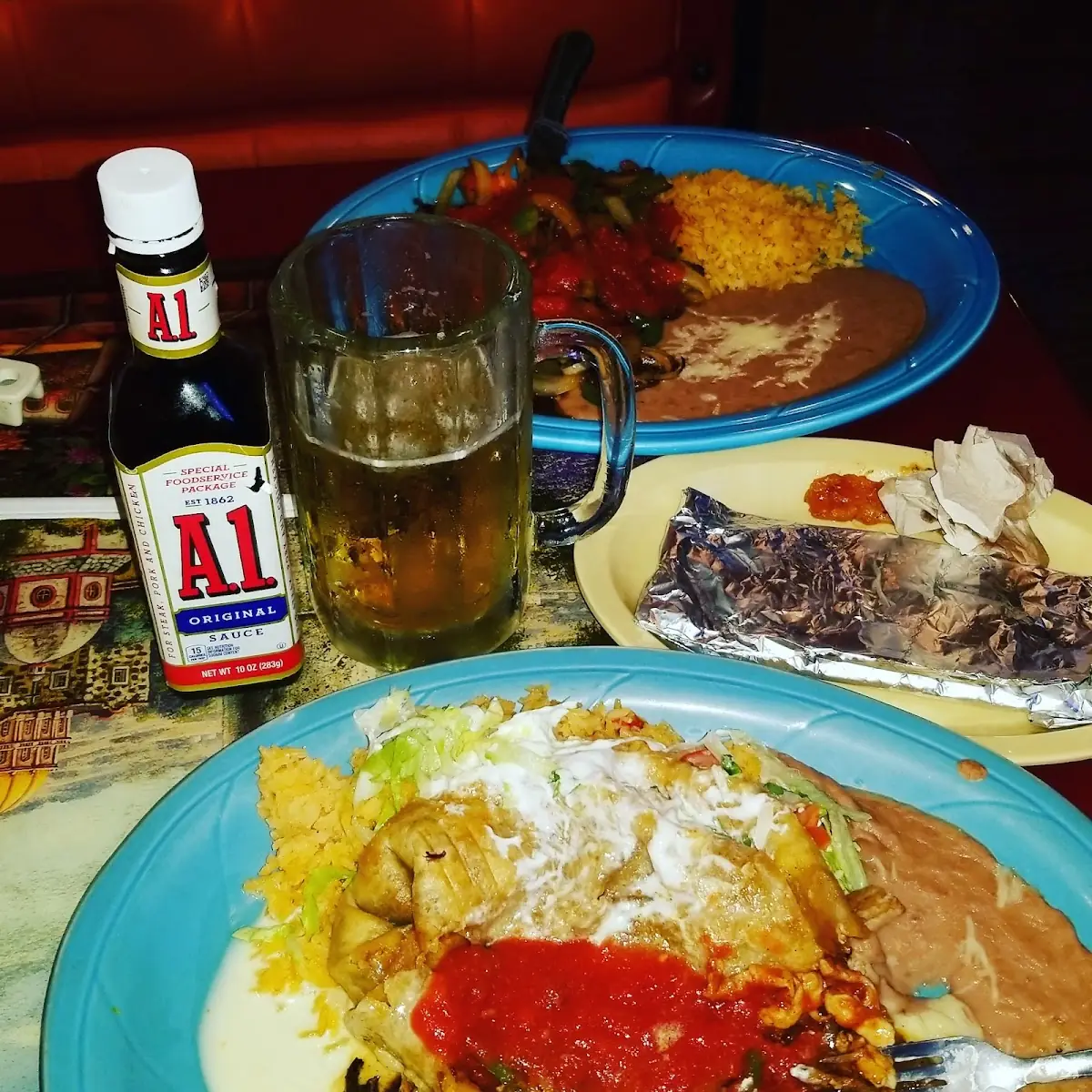 Steak & Chicken Chimichanga Steak Mexicano