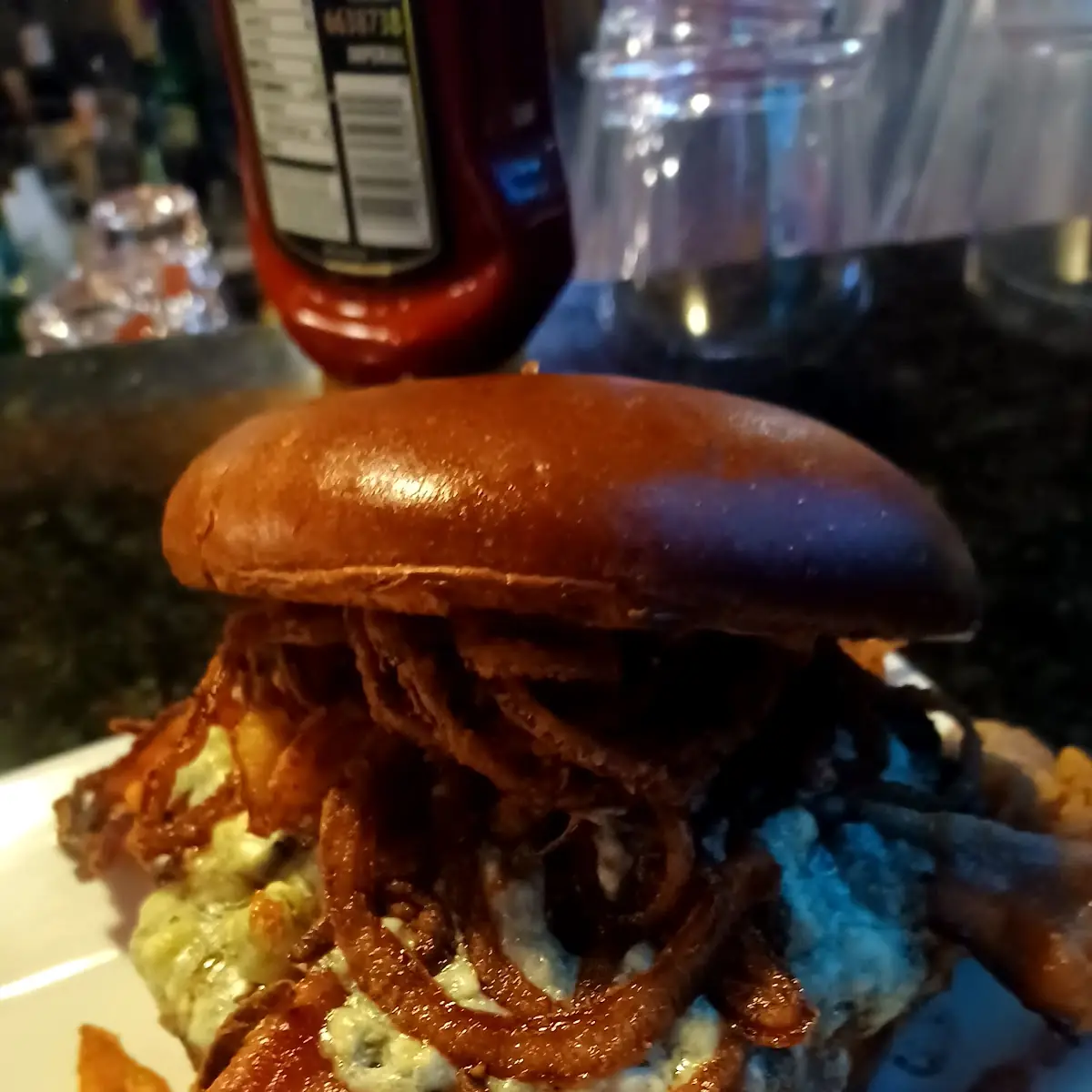 Bacon Blue Cheese Burger