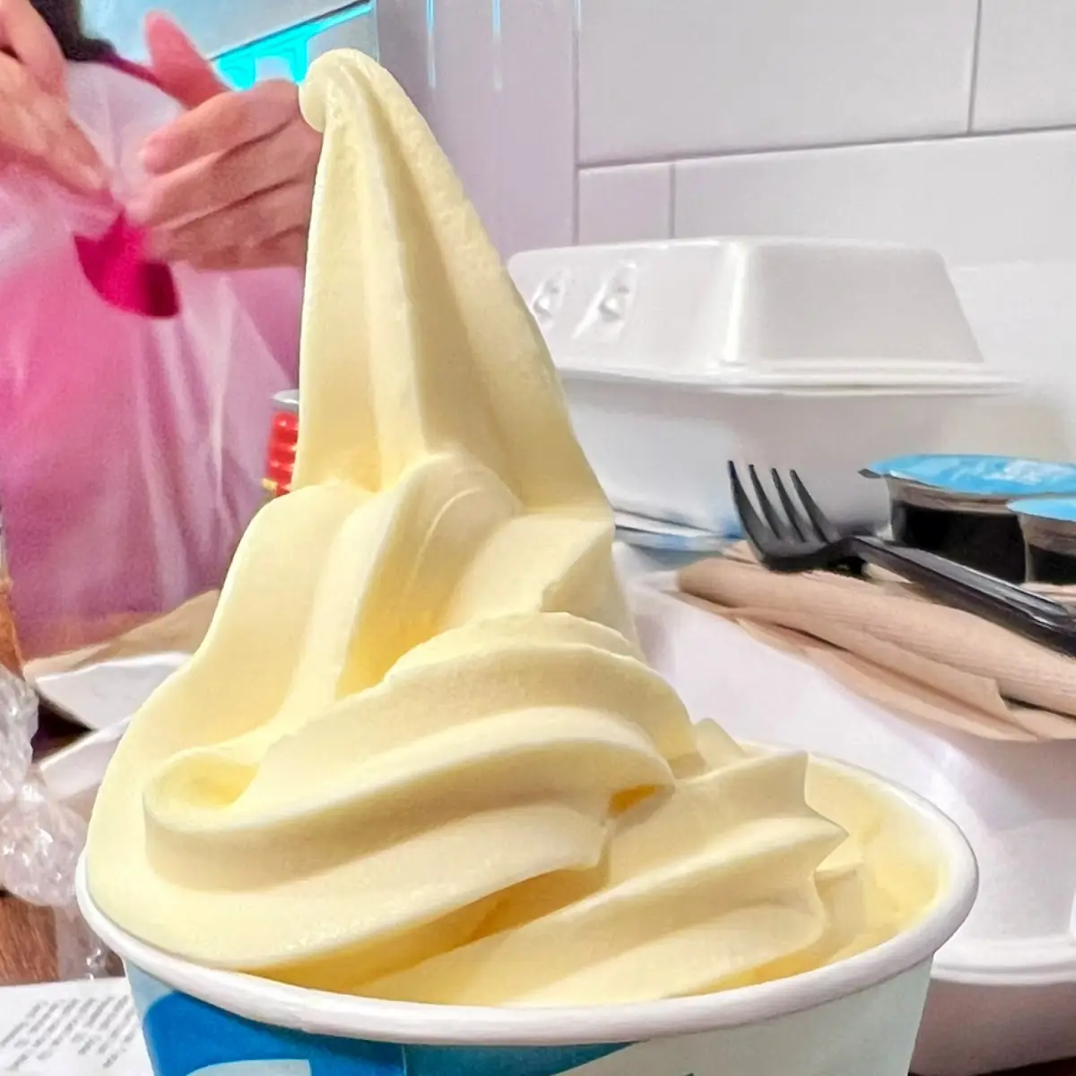 Pineapple Soft Serve
