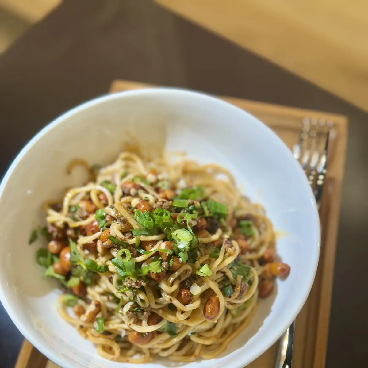 Scallion Oil Noodles