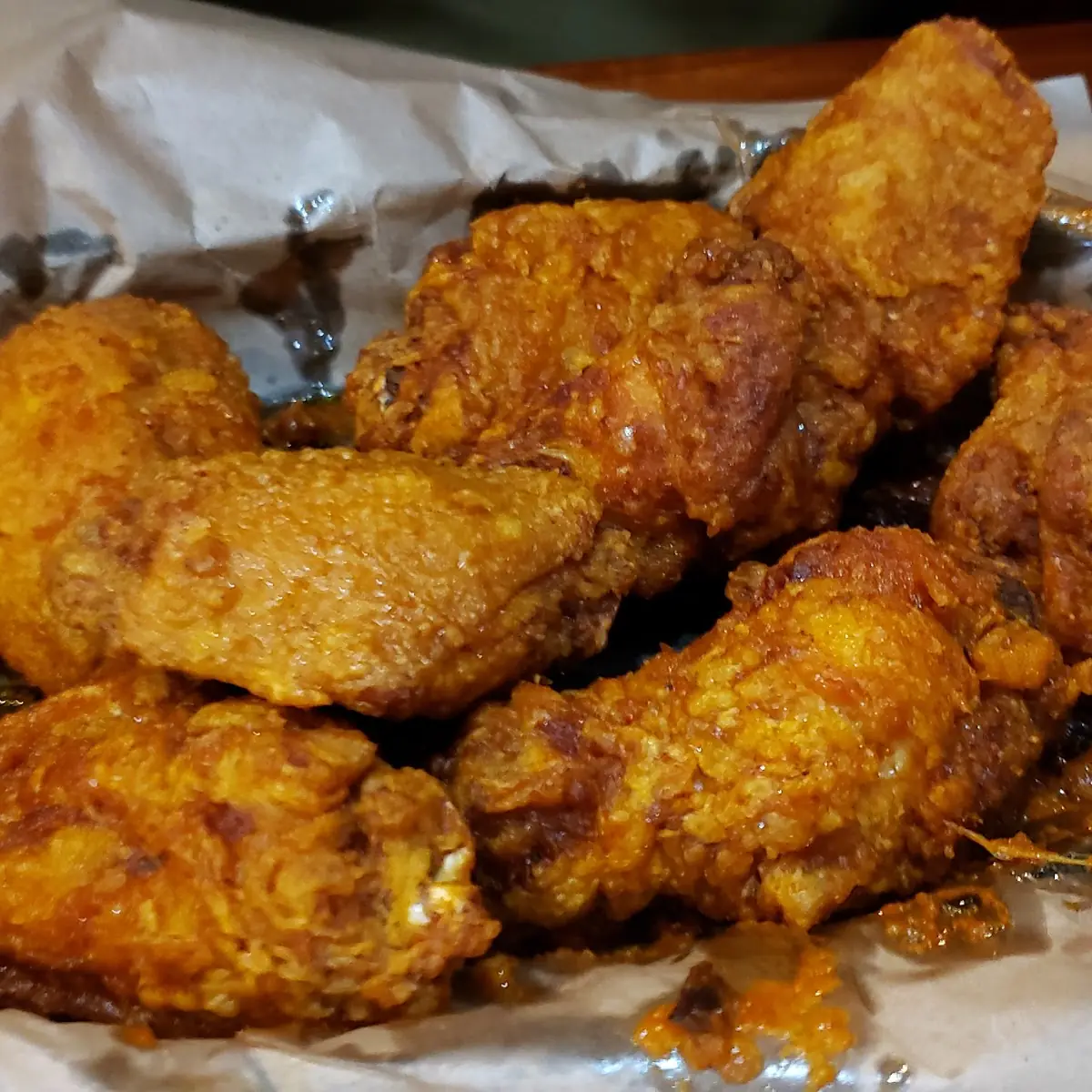 Wings with Hot Sauce