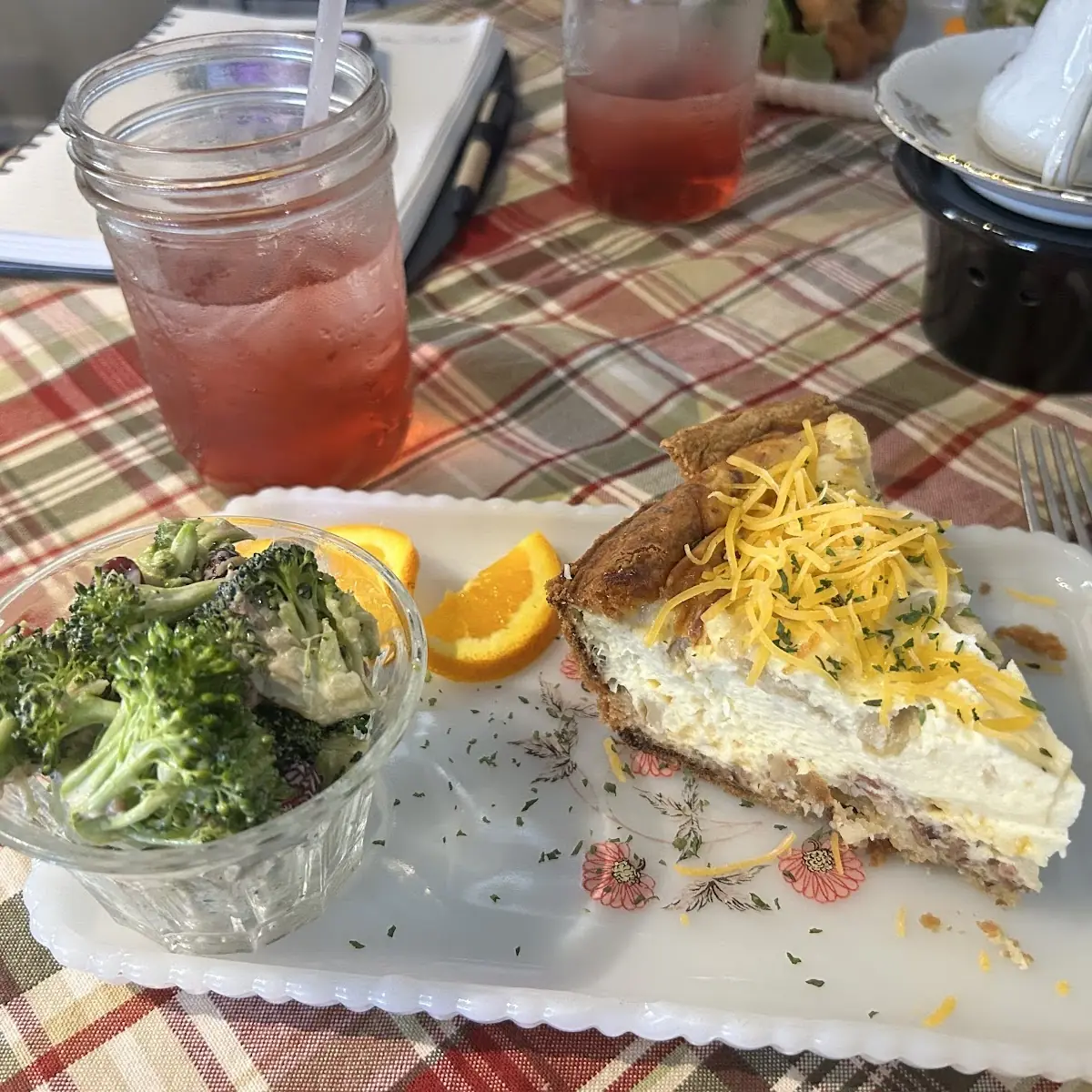 Apple Bacon Quiche