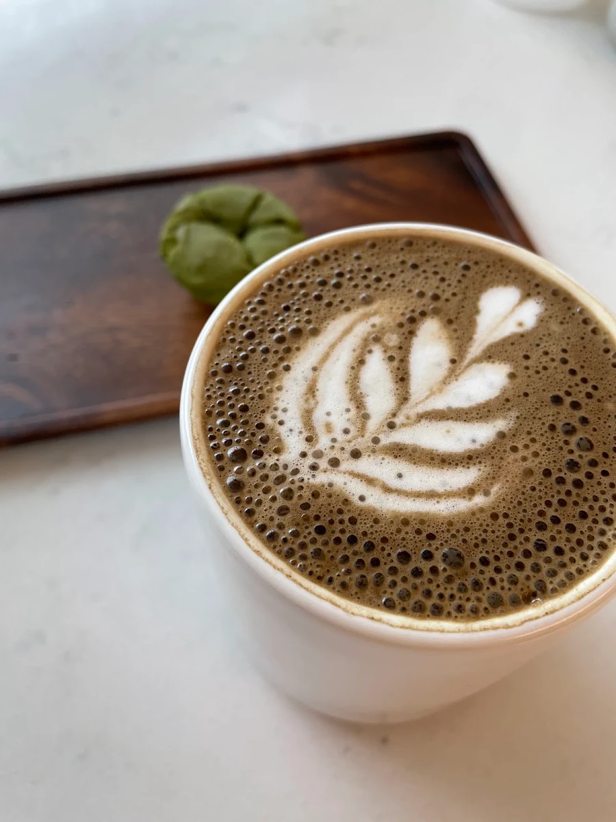Hojicha Latte, Whisk Matcha Cafe