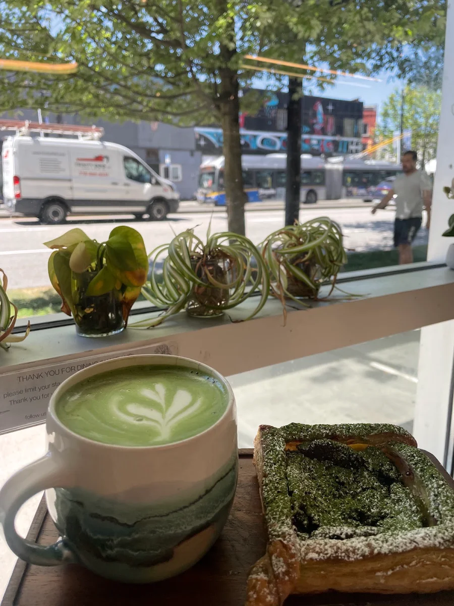 Matcha Oat Latte, Whisk Matcha Cafe