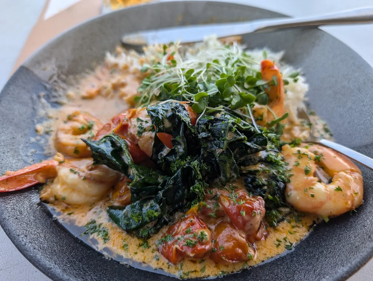 Garlic Prawns, Hotel Boston