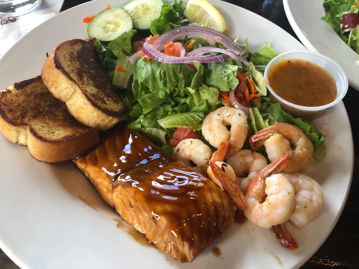 Teriyaki Salmon Salad