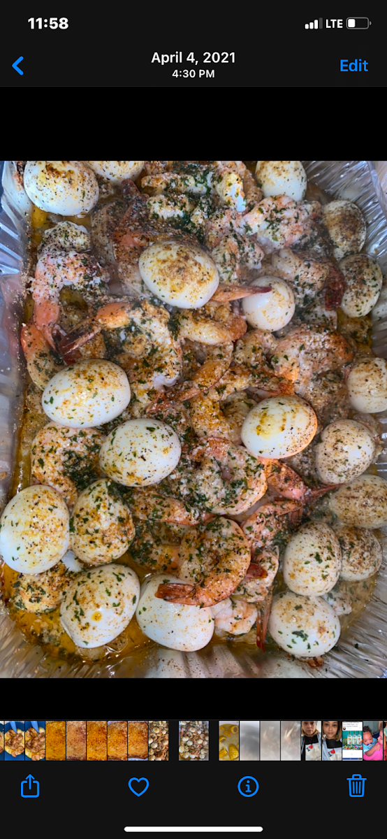 Garlic Parm Boiled Eggs 3pc