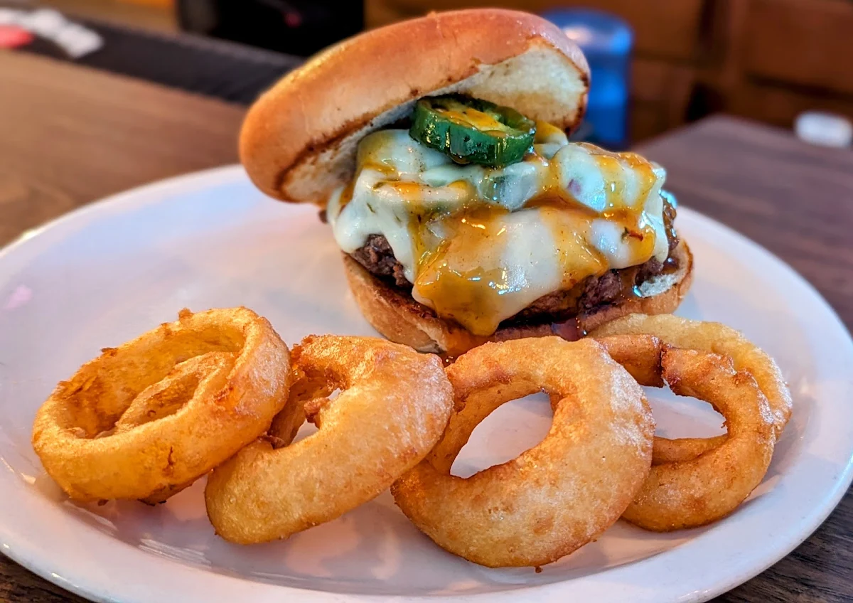 Mango Habanero Burger