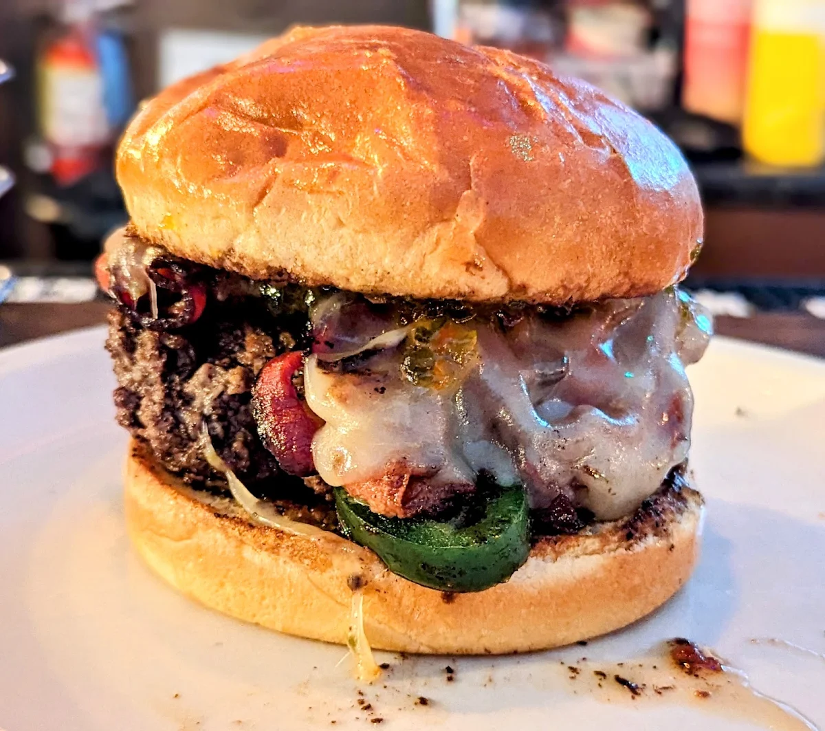 Mushroom Swiss Burger