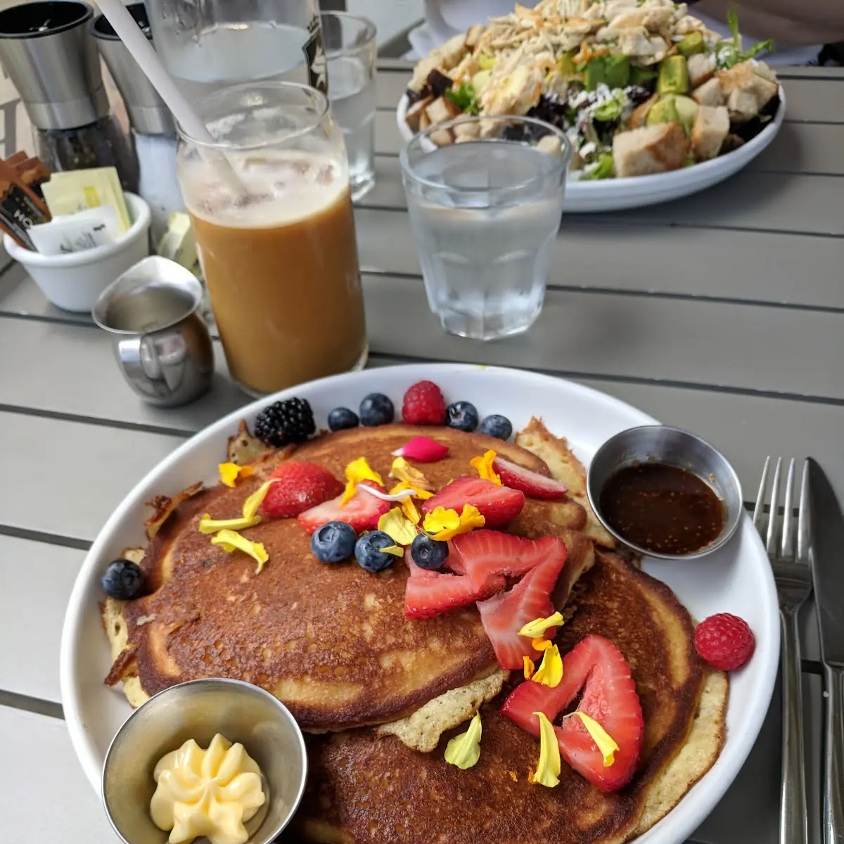 Lemon Curd Pancakes