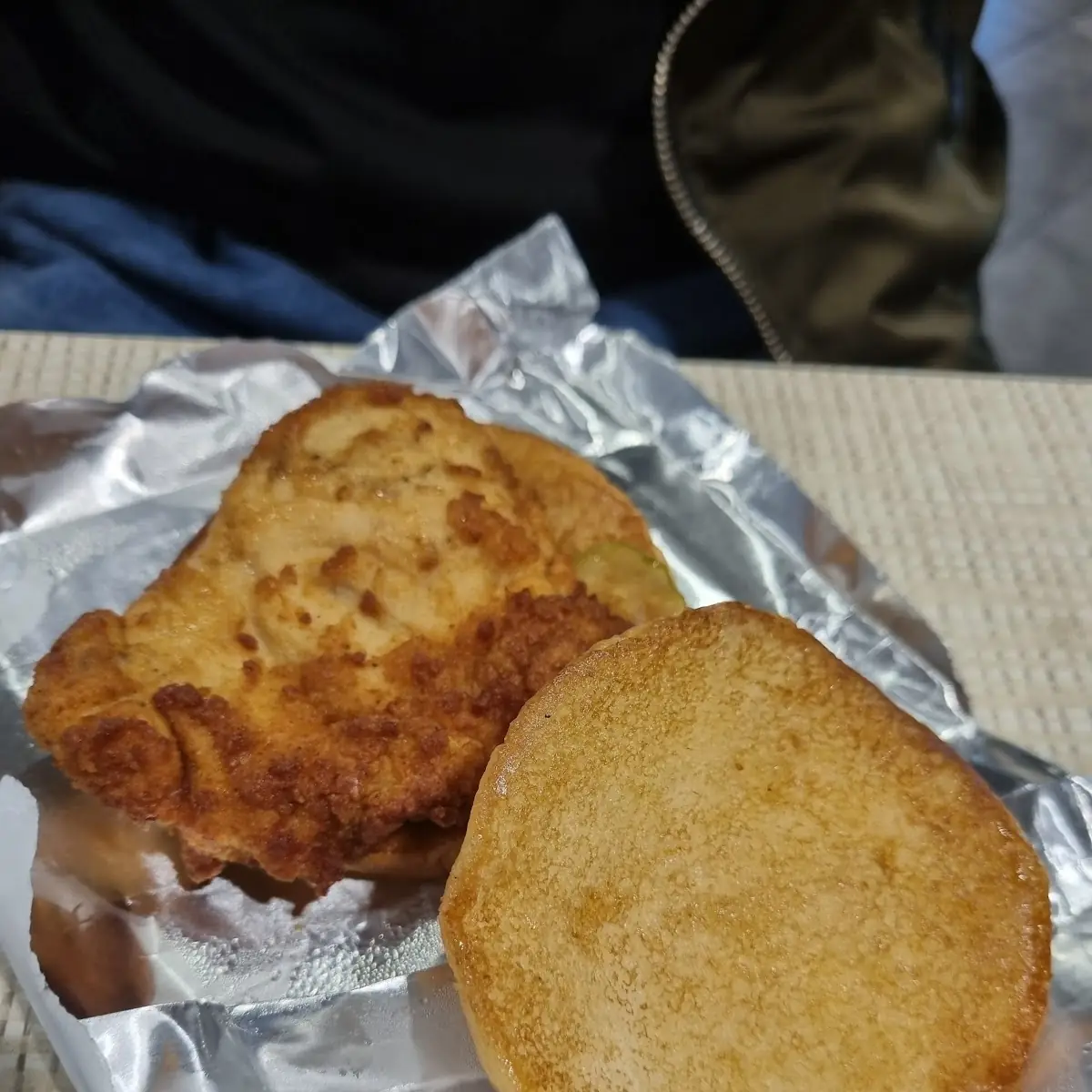 Chick Fil a Burger