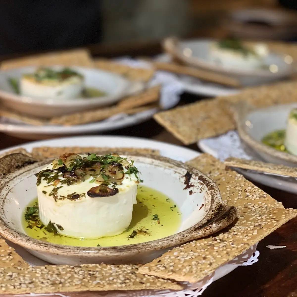 Baked Goat Cheese