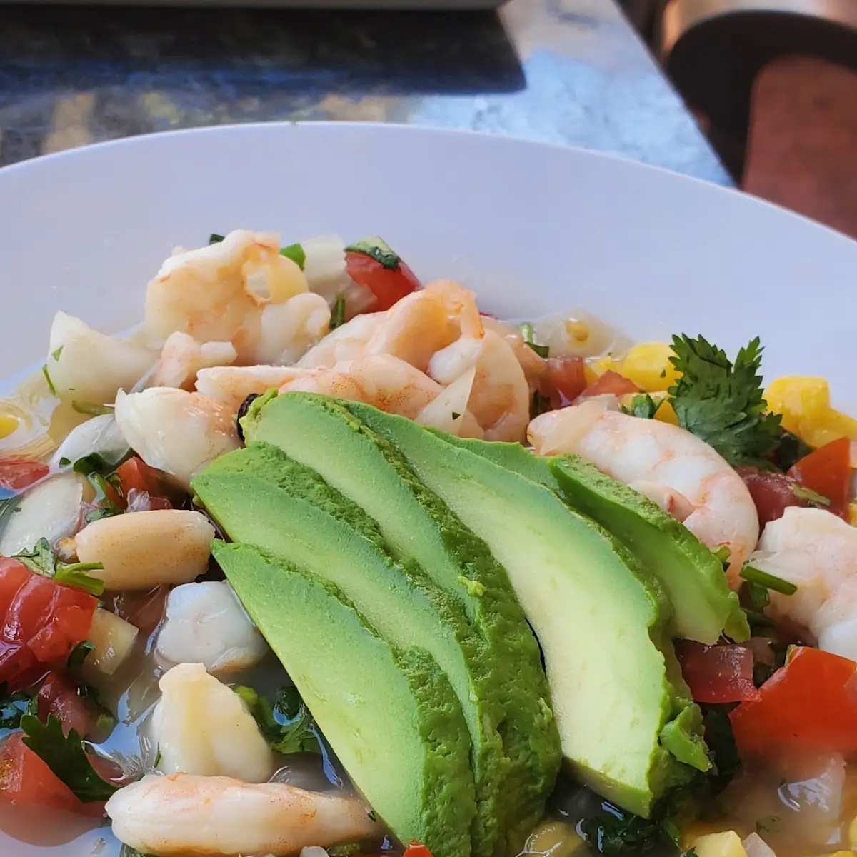 Mango Shrimp Ceviche