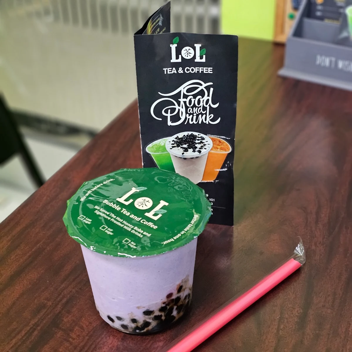 Taro Bubble Milk Tea