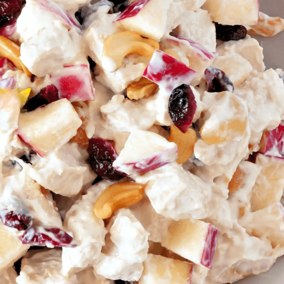 Cranapple Cashew Chicken Salad