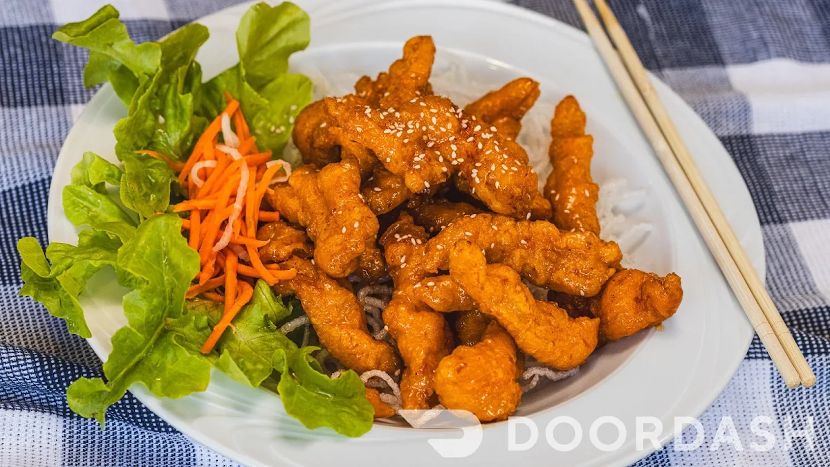Crunchy Chicken Rib Coated with Oyster Sauce Sườn GÀ Xào Dầu Hào, Phở More Moorebank