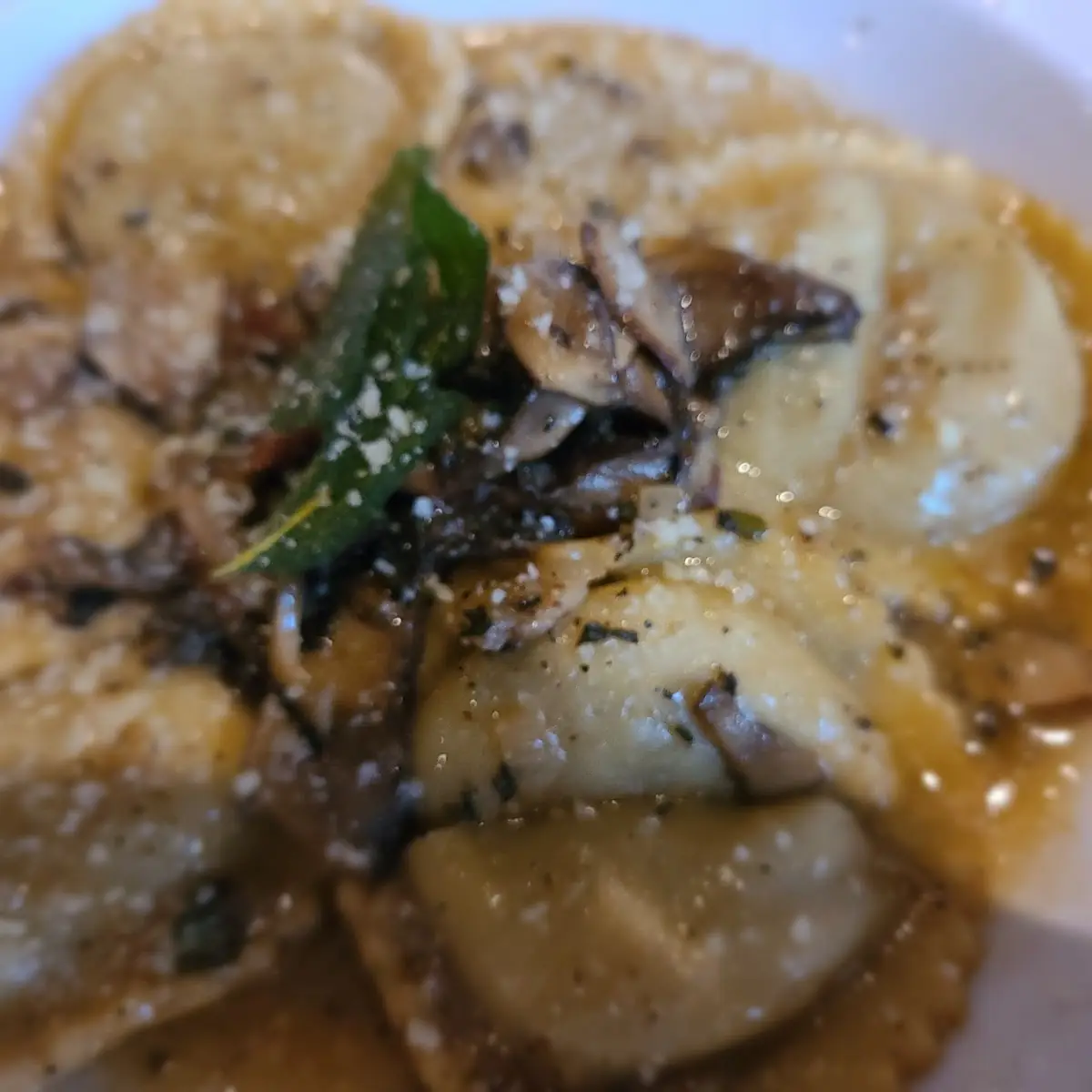 Wild Mushroom Ravioli