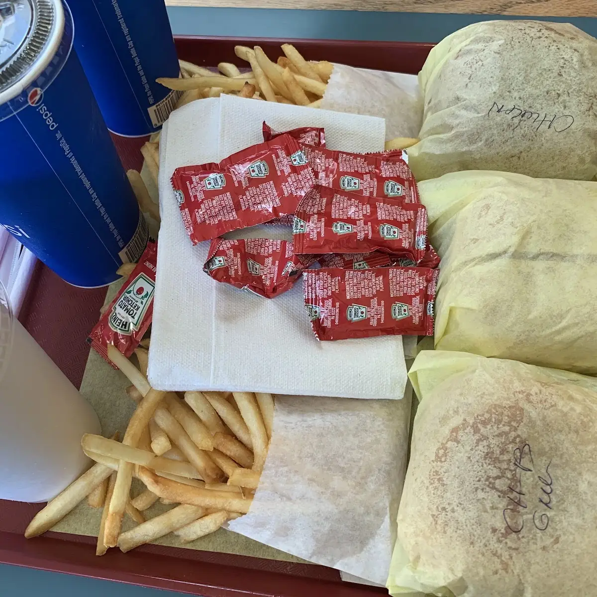 Fries Burger
