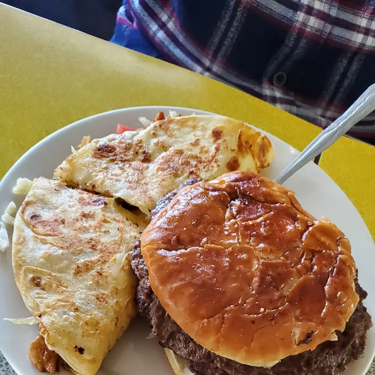 Triple Cheeseburger