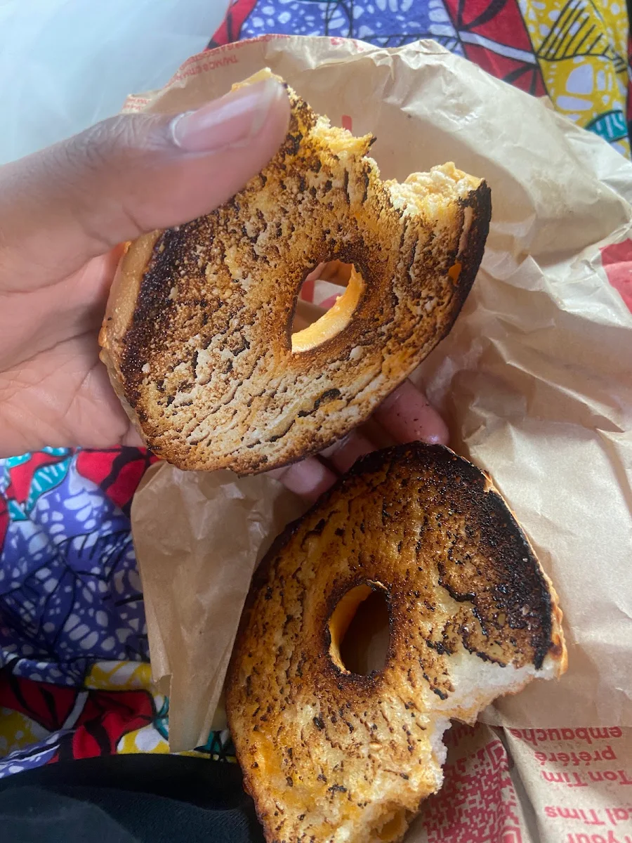 Four Cheese Bagel with Butter