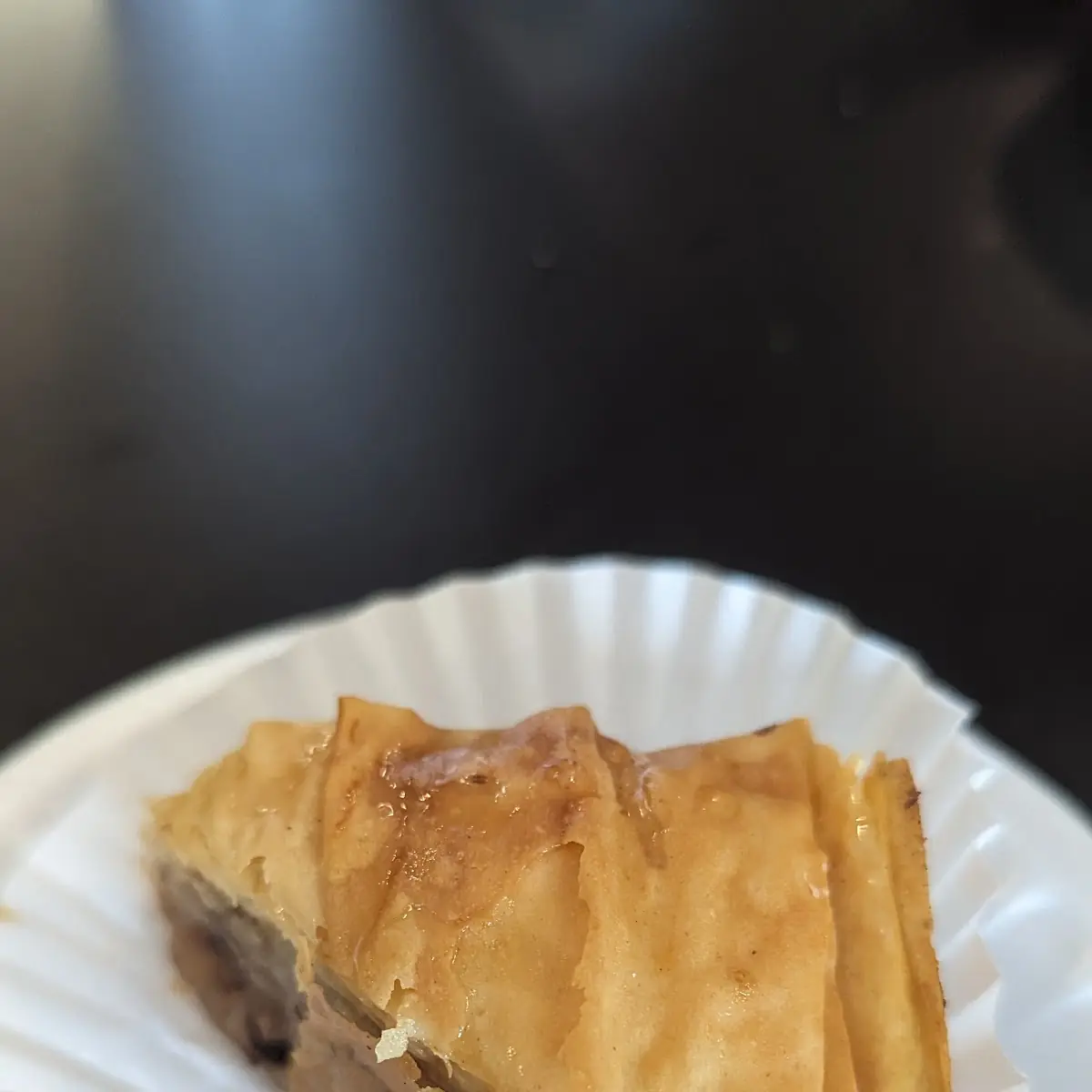 Baklava Bahk-Lah-Vah’
