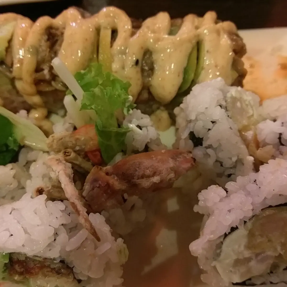 Sunrise Roll and Dragon Roll