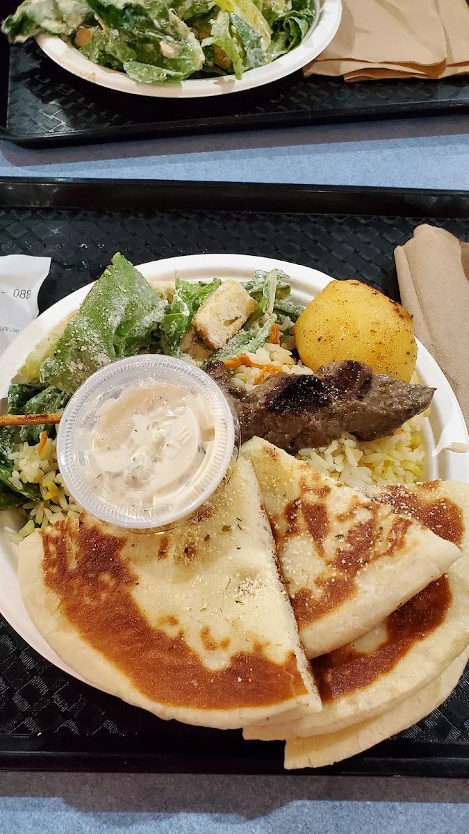 Beef Platter, OPA! of Greece Coquitlam