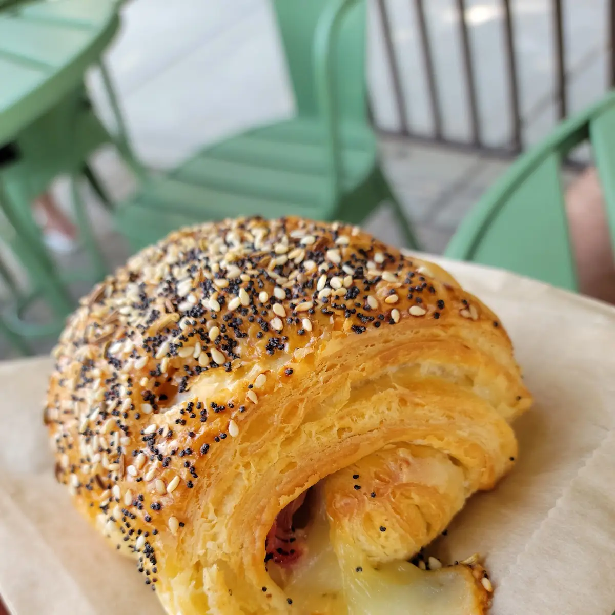 Ham and Cheese Croissant