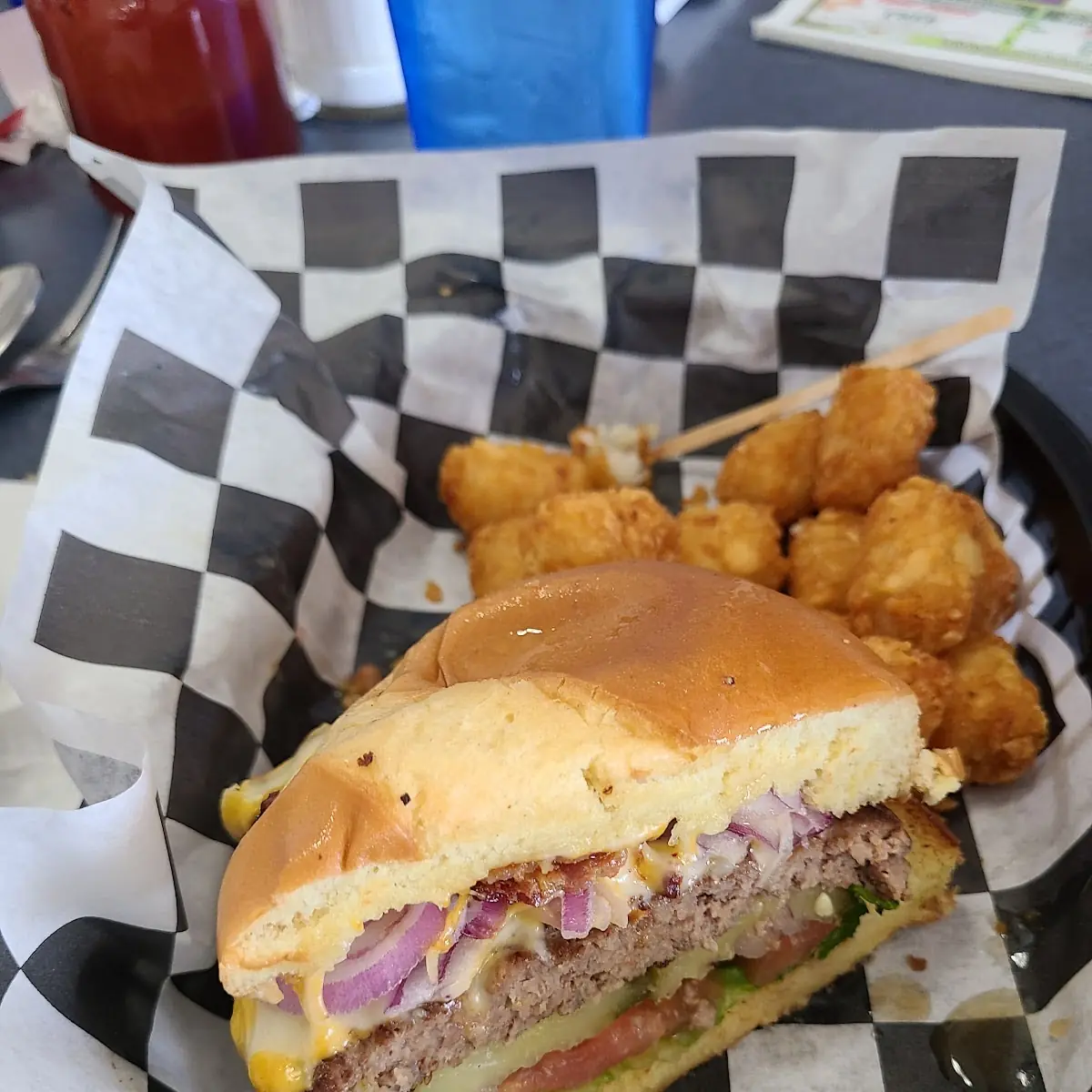 Bacon Cheese Burger Combo
