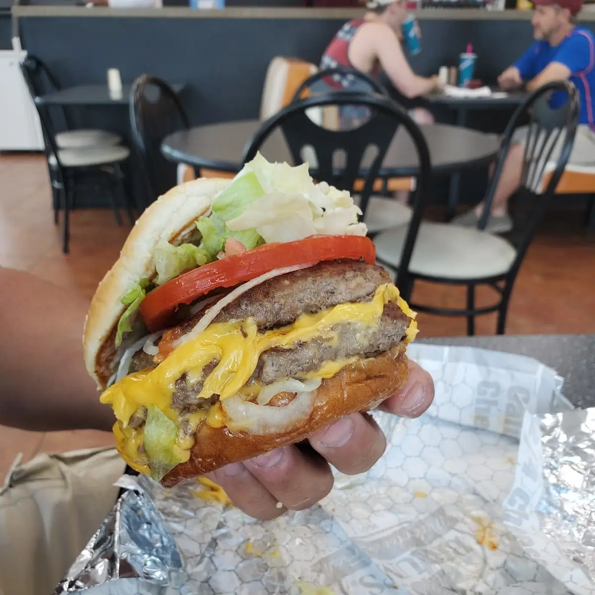Triple Cheeseburger