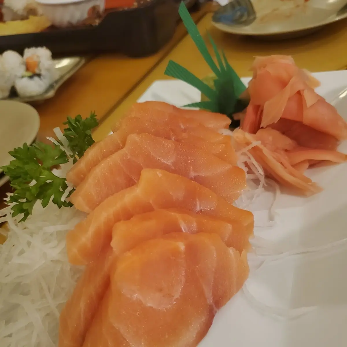 Smoked Salmon Sashimi
