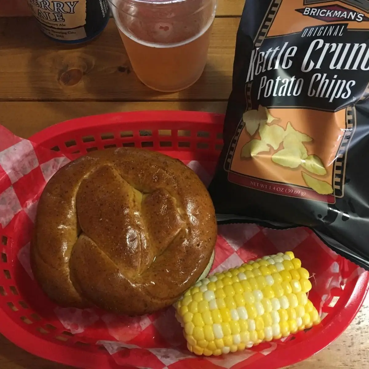 Brat & Potato Chips