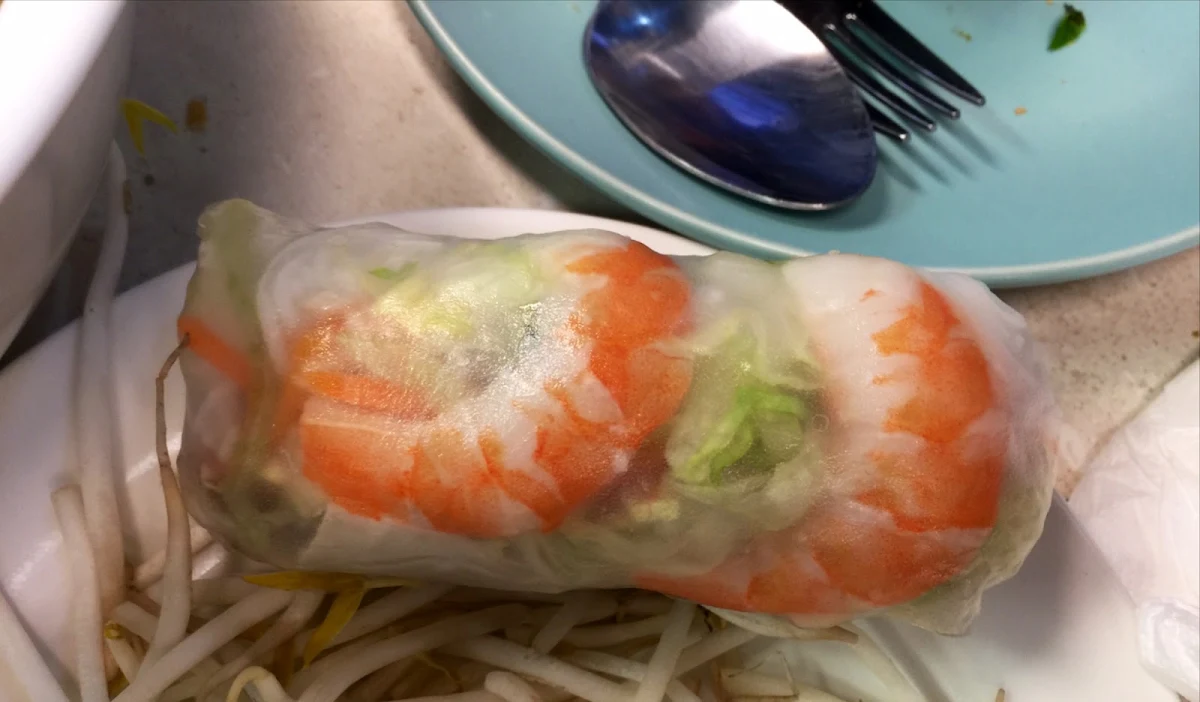 Rice Paper Roll with Prawn and Pork, VIETFOOD SPRINGWOOD