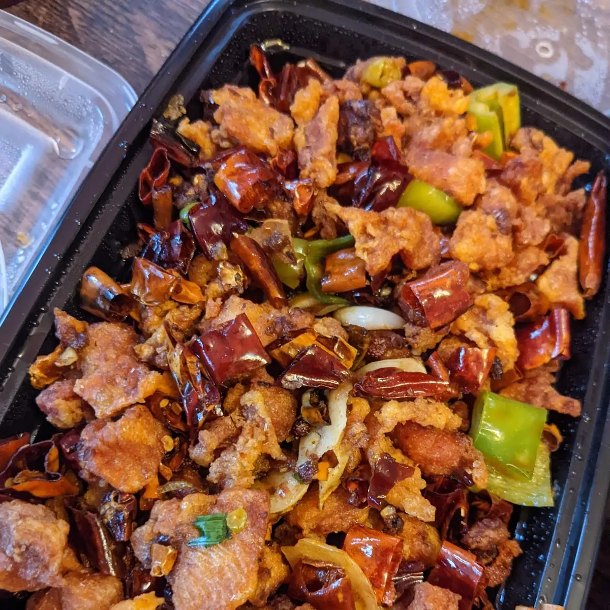 Fried Chicken with Chili
